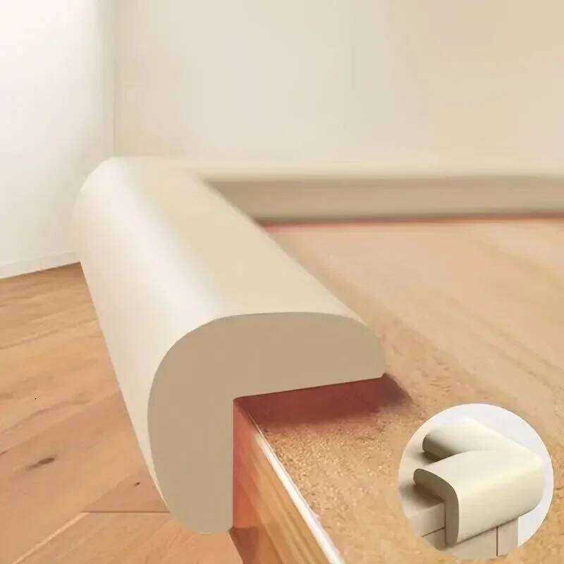 2M Baby Anti-collision Soft Edge L-shaped Protector Strip Child Bumper Safety Table Corner Protection Strips