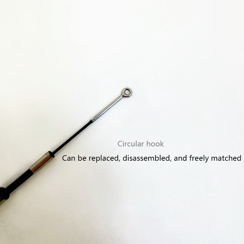 Three section retractable cat teaser stick cat toy spring dragonfly replaceable feather head cat toy