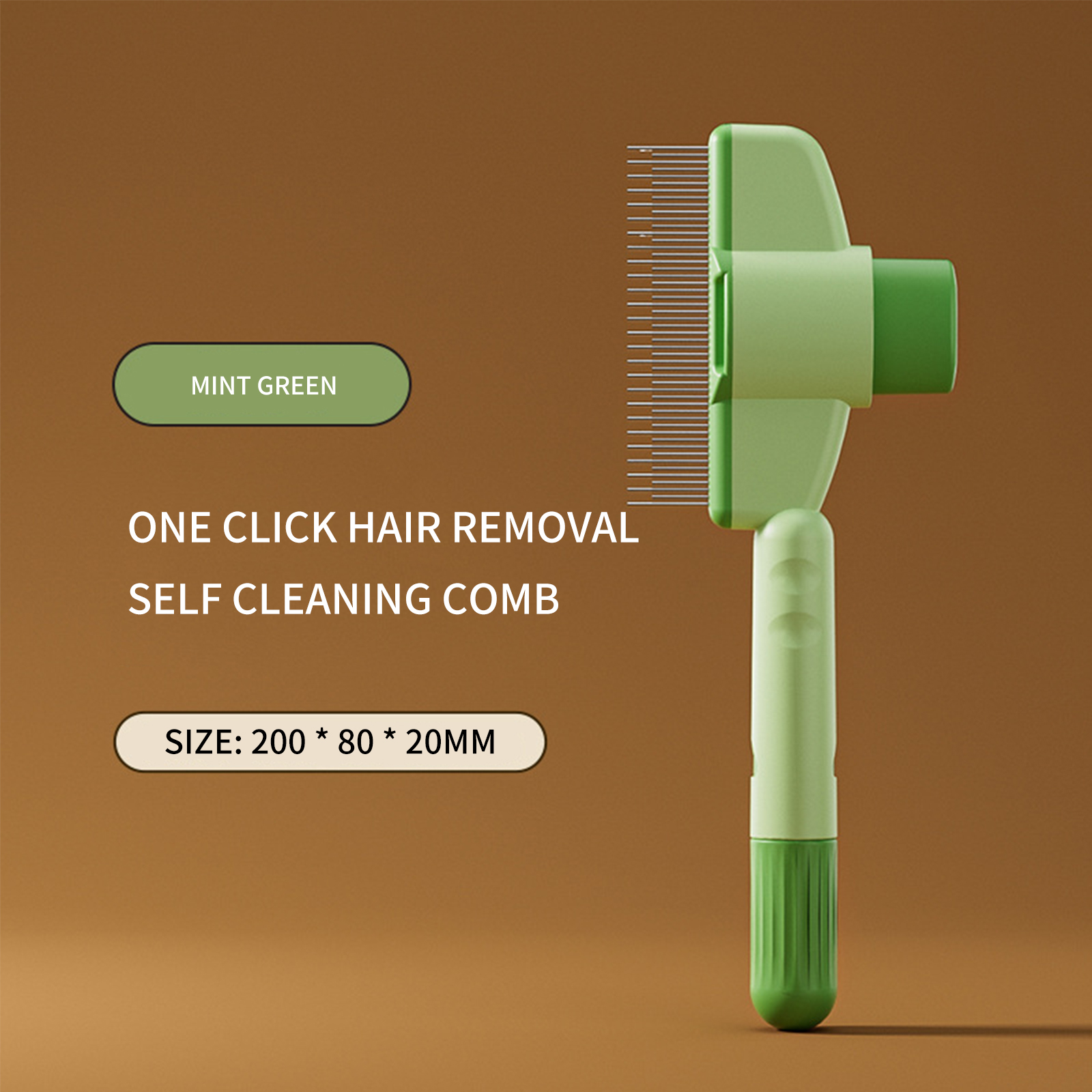 Pet comb, cat grooming tool, pet knot comb, floating hair comb, dog massage, hair removal comb, pet supplies