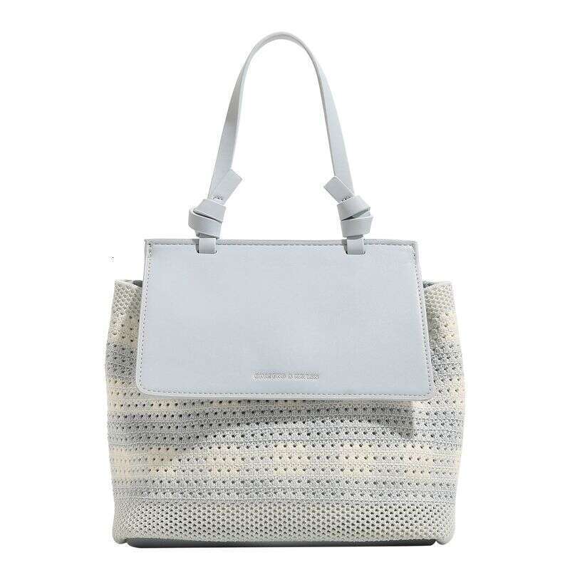 Fashion Color Block Weaving Women's Bag 2025 Summer New Commuter Small Backpack Multifunctional Handbag Leisure Hundred Simple Daily