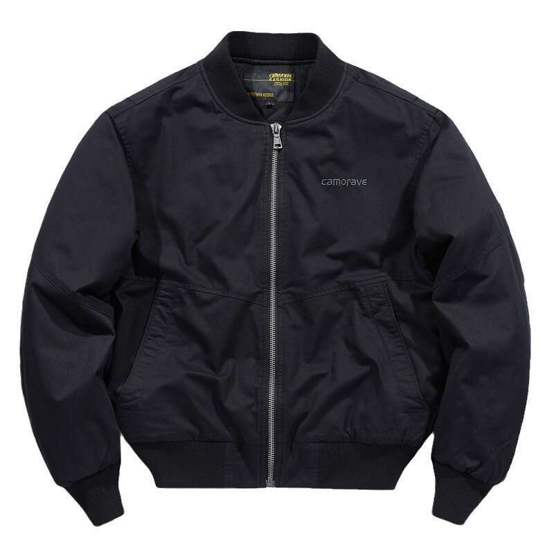 Men's Clothing Thick bomber autumn and winter loose large size men's baseball jacket casual cotton clothing