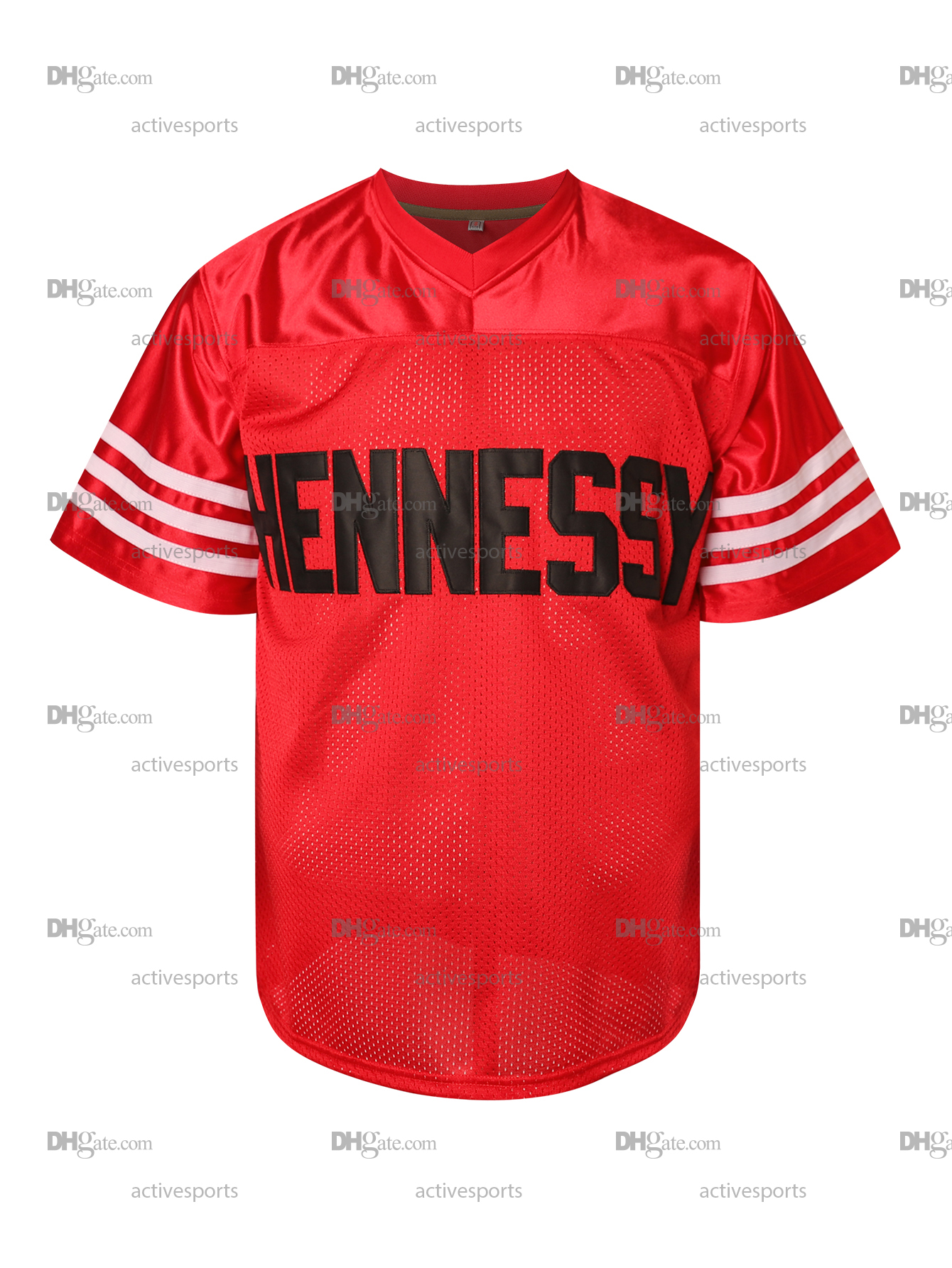 IN STOCK Mens HENNESSY 95 Bridge American Football Jersey QUEENS Double Stitched Name and Number Fsat Shipping