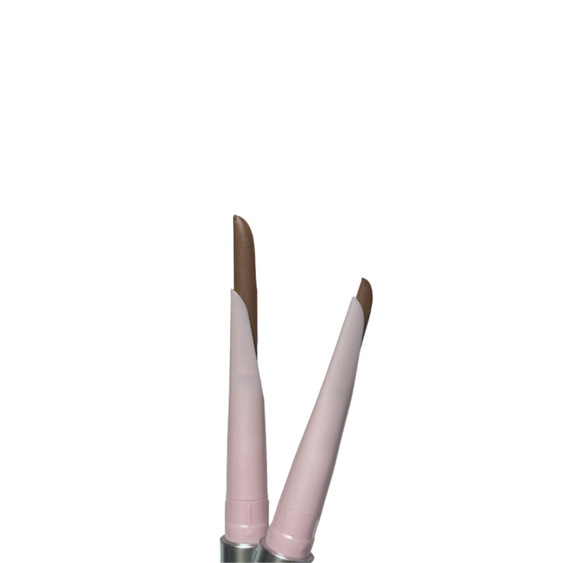 2 - in - 1 Double - Ended Eye Shadow Pencil for Creating Charming Tear Ducts, Shimmer Pink & Brown