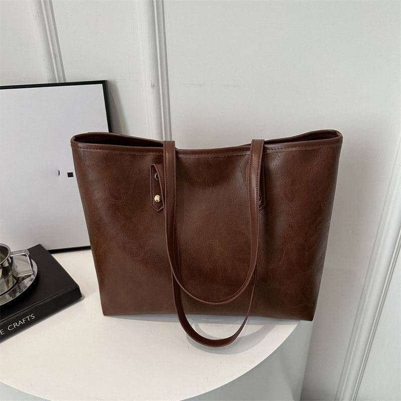 Vintage-inspired Large-capacity Underarm Tote Bag Women, 2024 New Stylish And Unique Shoulder Bag, Perfect For