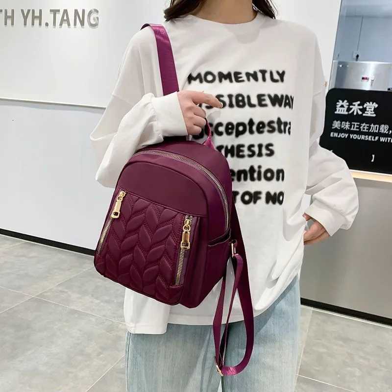 Backpack for Girl Purse for Women Fashion Nylon Outdoor Travel Bag Leisure Backpack Laptop Mochila Lightweight Feminina Bag XJ250814