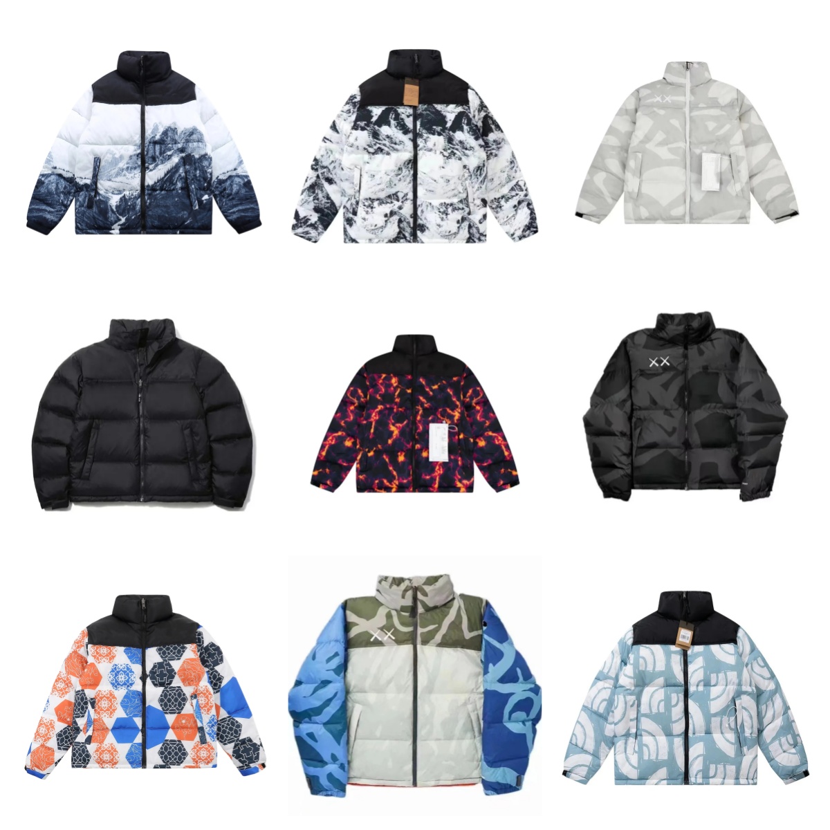 winter puffer jacket mens down jacket men woman thickening warm coat embroidered parka leisure men's clothing letter print outdoor jackets womans designer coats 261