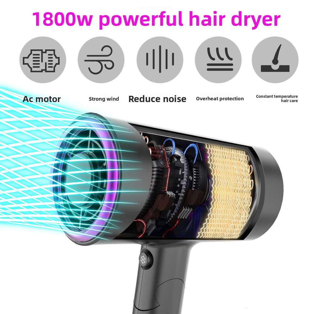 Japanese American Standard Electric Negative-Ion Foldable Portable High Power Household Hair Dryer