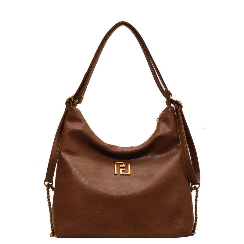 Women's 2025 Summer New Multi-Way PU Soft Leather Backpack Large Capacity Tote Single Shoulder Crossbody Bag