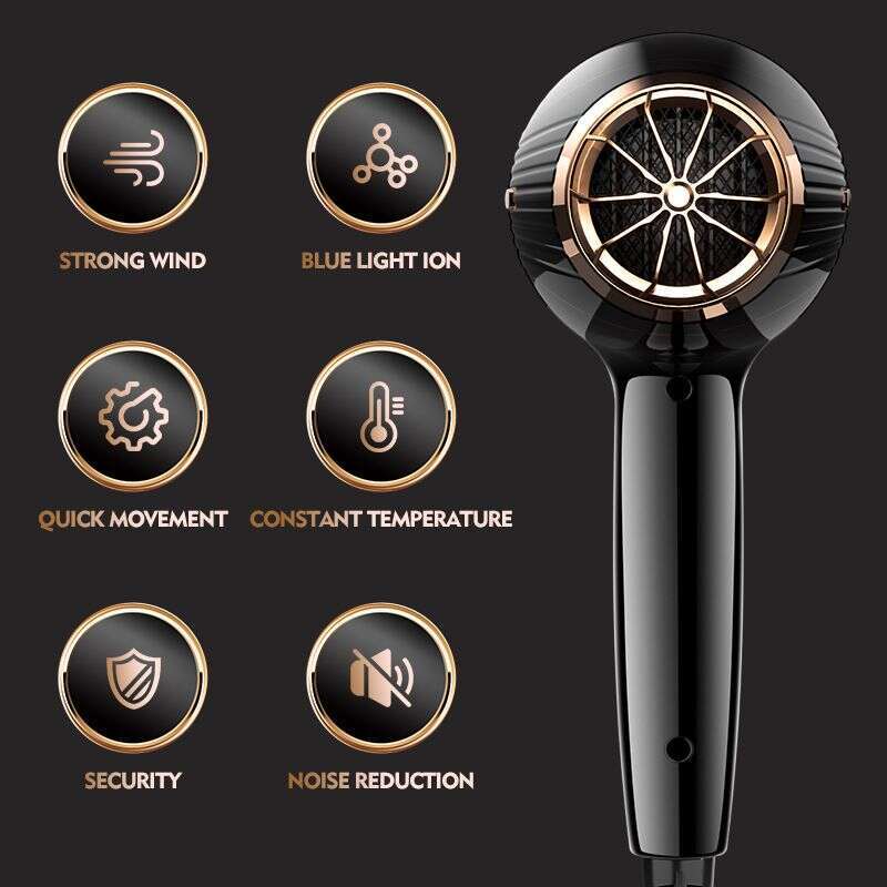 Hair Household high power constant temperature hot cold air hair dryer men and women the same high-speed blower