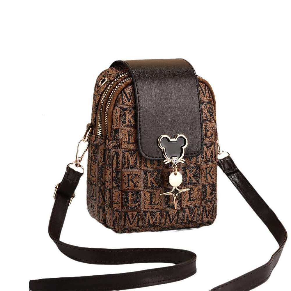 Mobile Phone 2025 Small Women's New Korean Version Versatile Simple Single Shoulder Crossbody Bag Summer