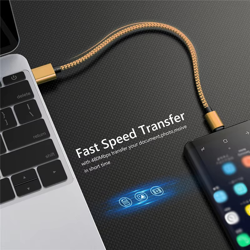 1m 2m 3m Nylon Braided date cable type c Micro usb cables for samsung galaxy s6 s7 edge s8 note 8 plus htc usb phone wire line