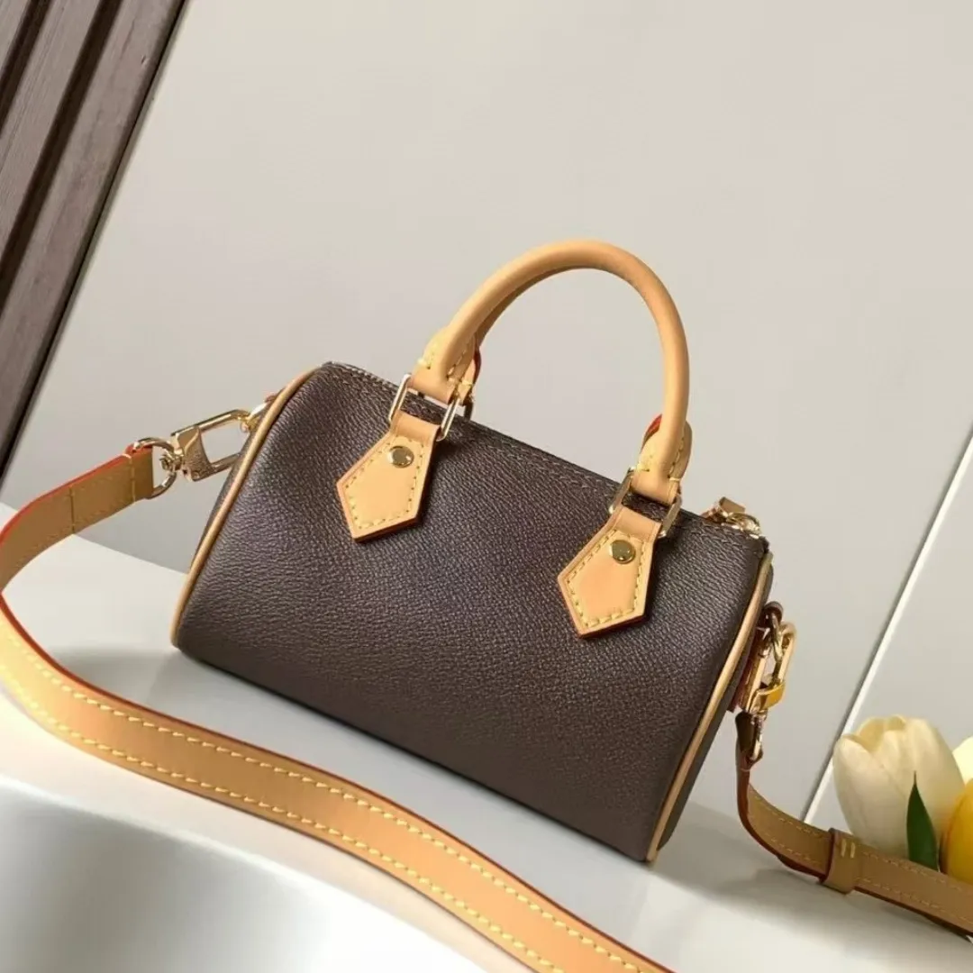 Quality High Quick Purse Boston Tote Designer Mini Pillow Handbag Womens Crossbody Messenger Bag Classic Design Floral Make shoulder bag Luxury bags n1