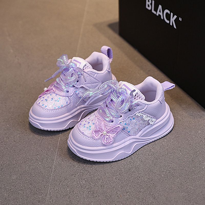 Girls Sport Shoes Kids Fashion Casual Shoes Toddler's Sneakers for Student Shoes Kidsnest Girls Running Shoes Sizes US5.5C-US12.5C K0720