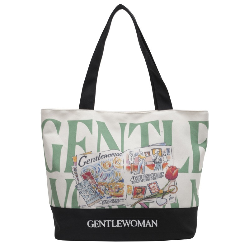 2025 New Women's Fashion Printed Shoulder Bag Designer Handbag