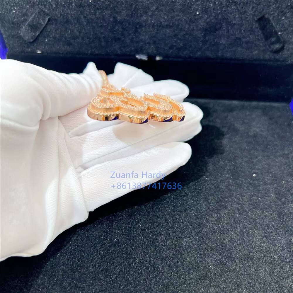 New Stock Pass Diamond Tester Hip Hop Jewelry S925 VVS Moissanite Diamond Iced Out Custom Moissanite Pendant