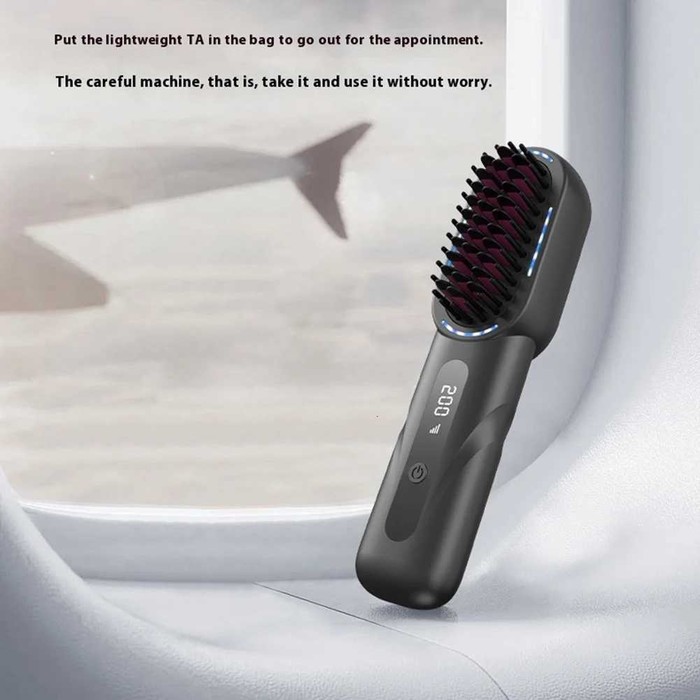 Tsordless Hair Stretener Tsom Easy Tsarriing Electric Detangling Hair Tsom For Outdoor Trip W250814