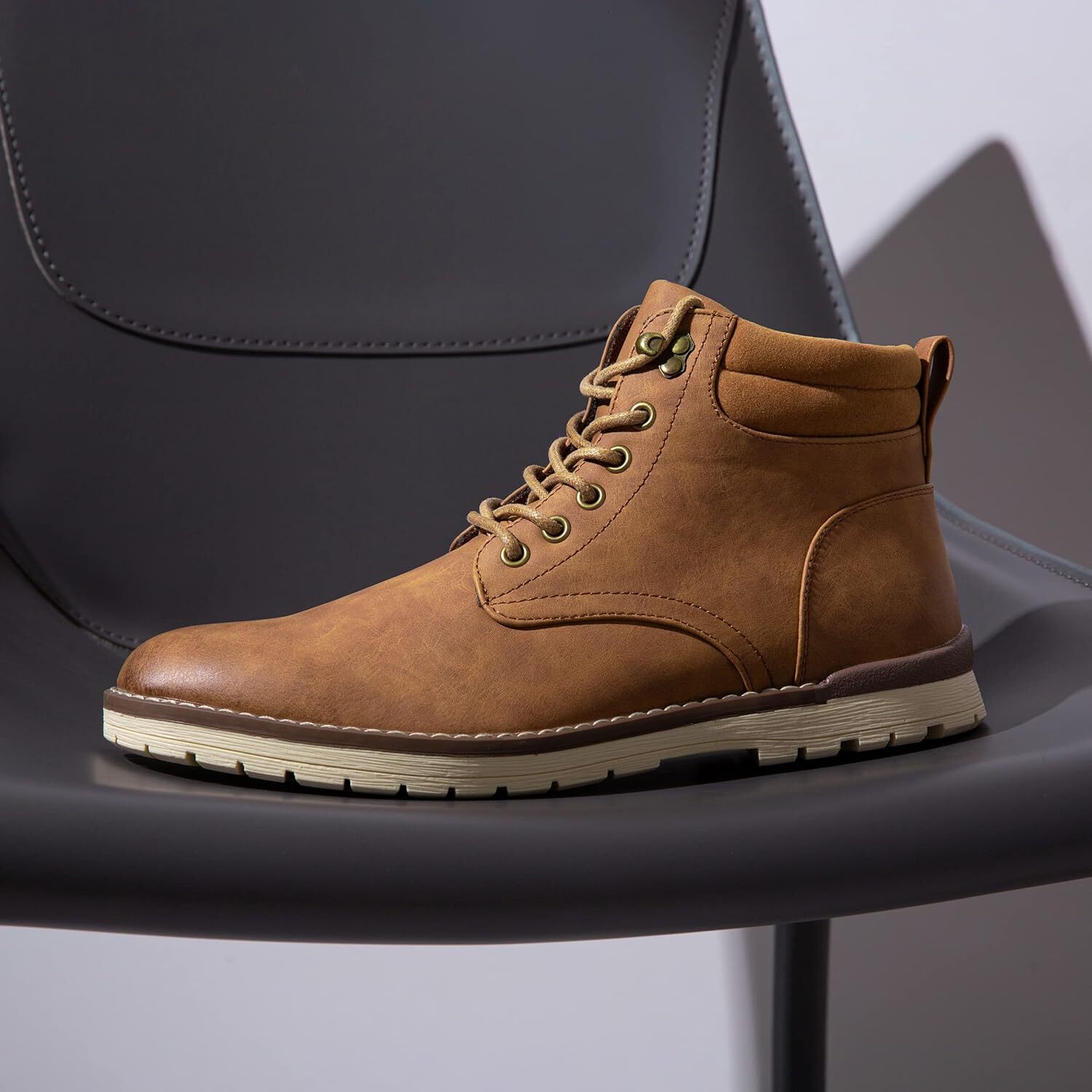 Men's Hiking Waterproof Casual Chukka Boots for Men