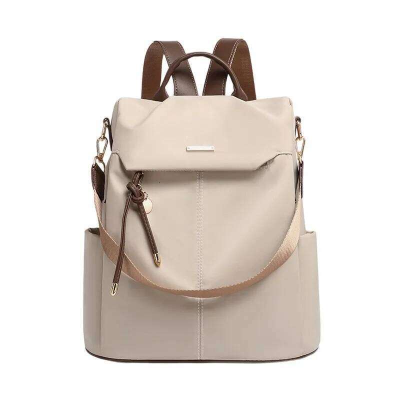 Laptop Large Capacity For Women Lightweight Rucksack Nylon 2 In 1 Backpack Handbag Anti-Theft Travel Bag Daypack