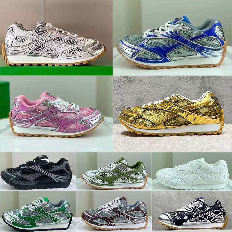 With box Designer Shoes Designer Running Shoes Sneakers Womens Luxury Trainers Leather Mesh Sneakers Womans Trainers Shoes Designer orbit Women Mens Shoe Size 35-47