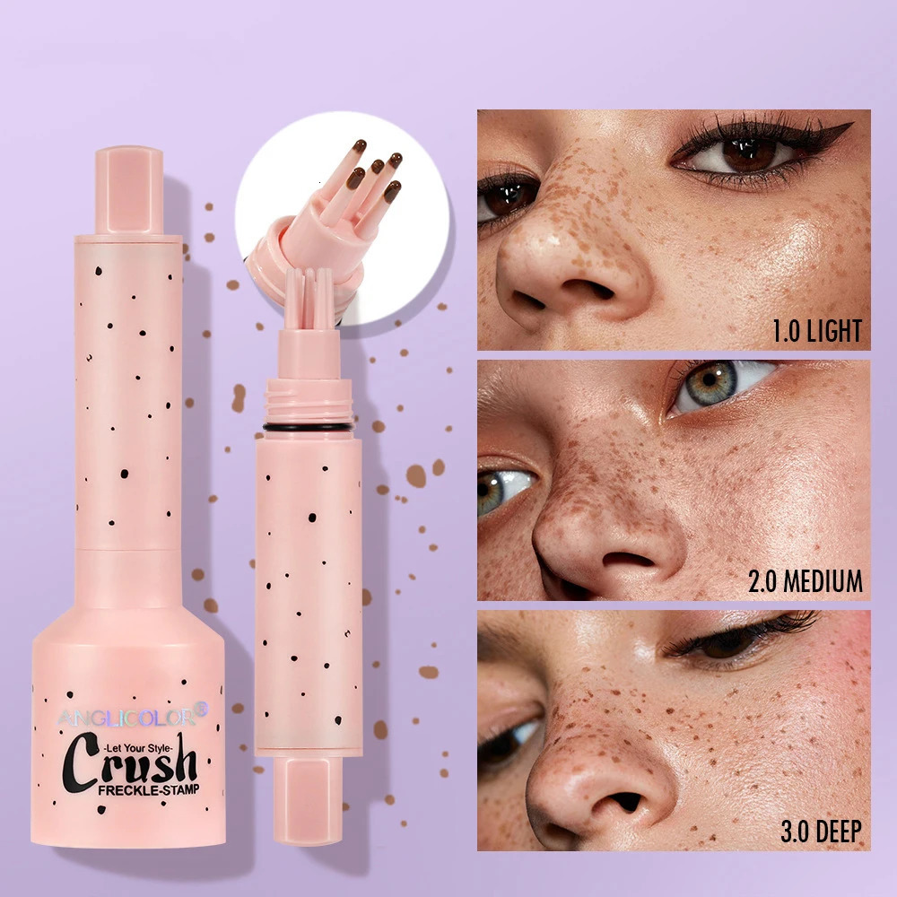 Face Fake Freckles Pen Waterproof Lifelike Concealer Dot Spot Pen Natural Soft Brown Freckles Pencils Makeup Tool Cosmetics 250813
