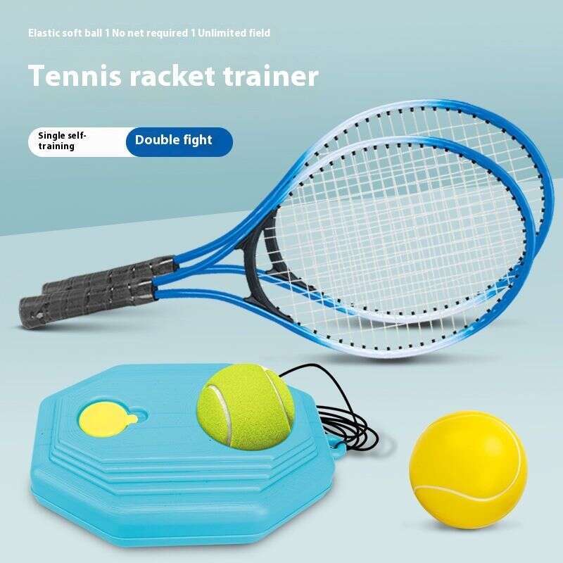 Tennis Racket For Children Single And Double Badminton Training Device With String Sports Ball Outdoor Activities