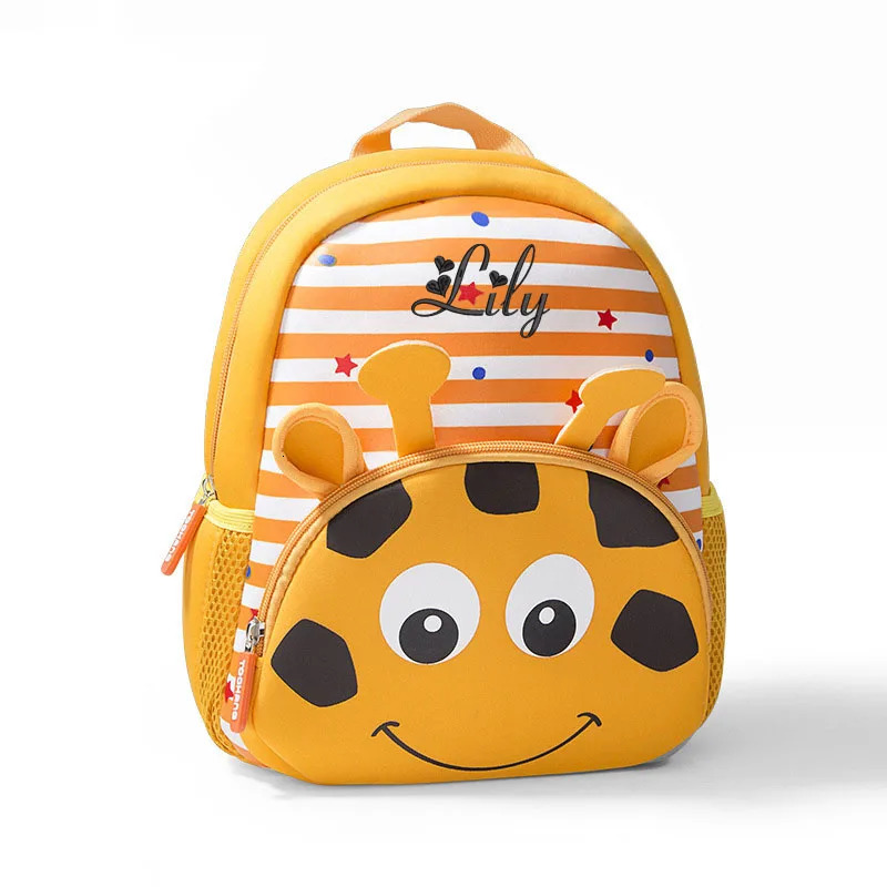Toddler Backpack Waterproof Preschool Backpack 3D Cute Cartoon Animal Schoolbag for Kids Lunch Box Carry Bag for Boys Girls 250813