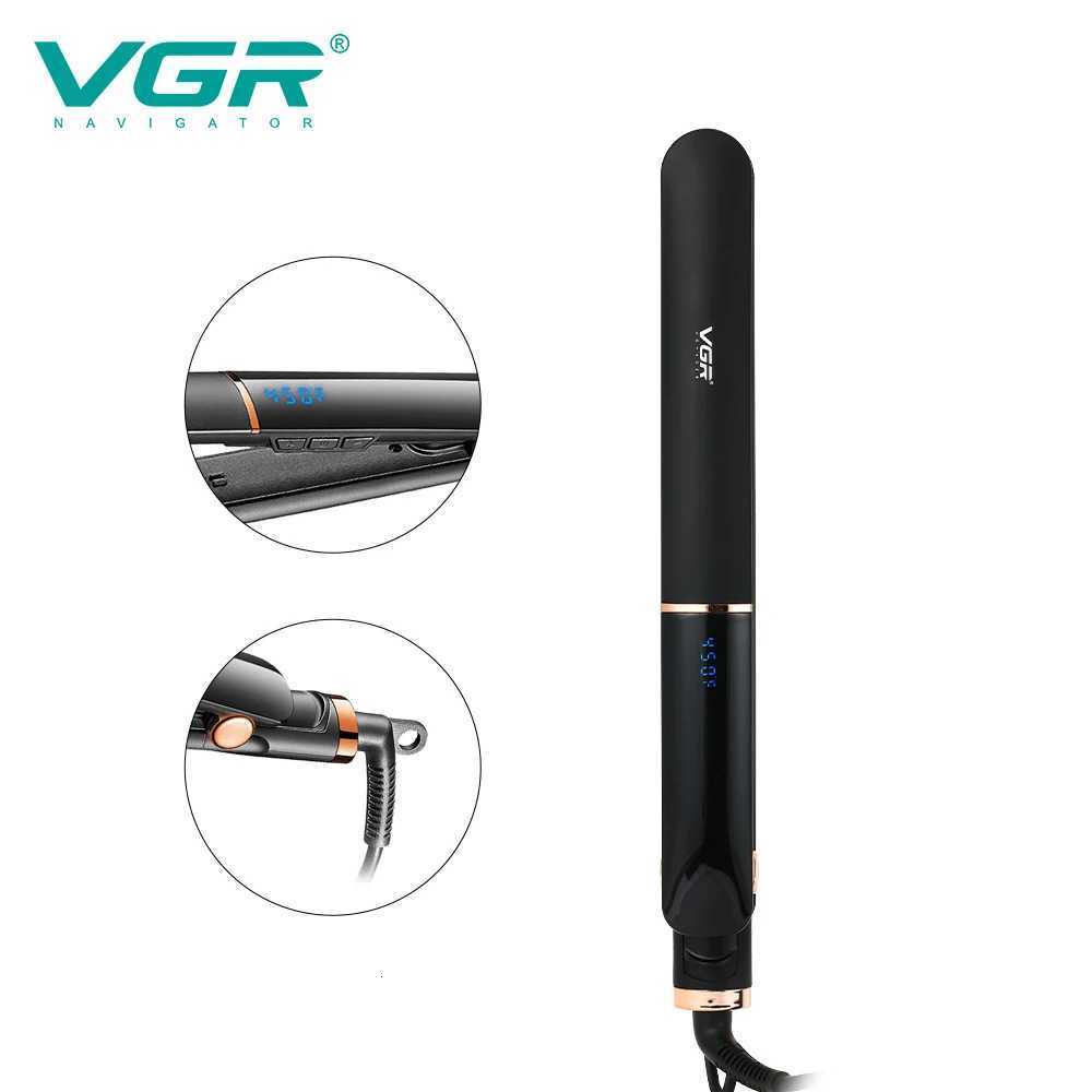 515 VGR Small Flat Iron Short Hair Pencil Flat Iron Mini Hair Straightener Tiny Hair Straightening Ceramic Beard Straightener W250814
