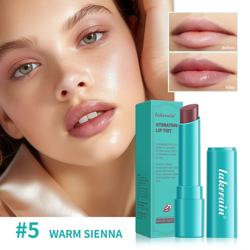 Jelly Solid Lip Tint Cute Hydrating Mirror Red Brown Lipstick Clear Lips Tint Nature Nude Korea Lip Makeup Cosmetic 250813