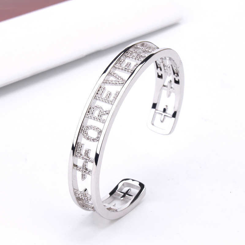 DOREMI Personalized Charms Slide Bangle English Letters 12 Birthstone Charm Heart Star Slide Bangle Z250616