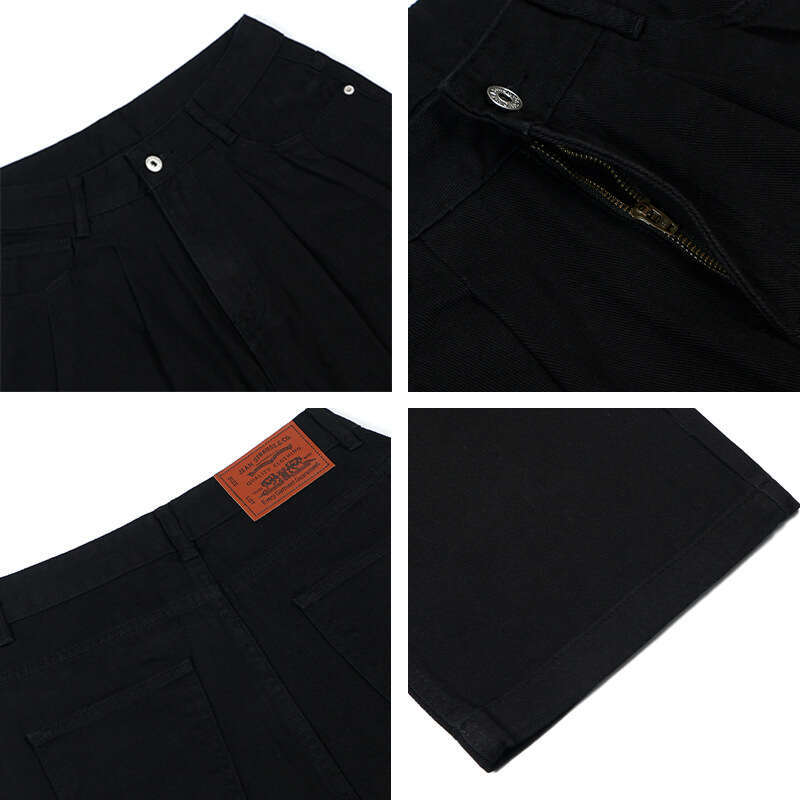 American Style Trendy Washed Straight Wide-Leg Cargo Pants Unisex Basic Versatile Oversized Floor-Length Casual Trousers B5