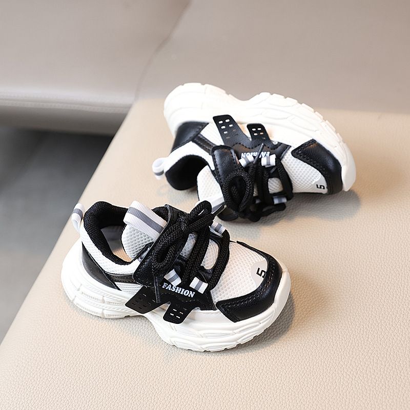 Kids Sneakers for Girls Fashion Design Sports Shoes Kidsnest for Toddlers Non-slip Children School Running Shoes for Boys Size 21 - 30 K0637