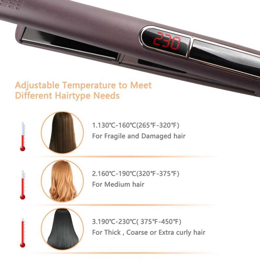 Hair Straightener Professional 450 2 In 1 Tourmaline Ceramic Keratin Hair Flat Iron Salon Hair Styling Tools Curling Irons W250814