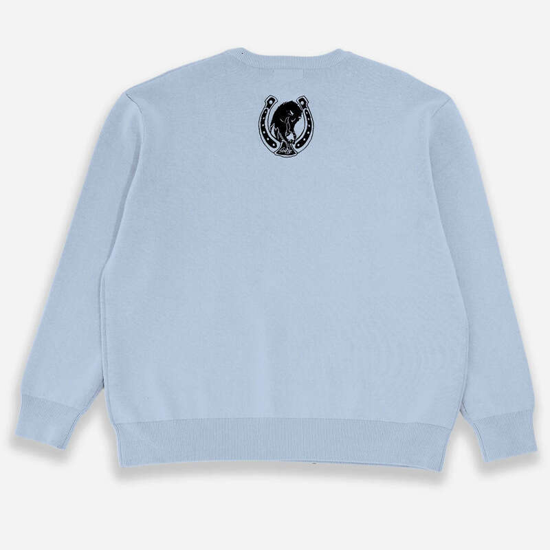 Trendy Fashion Knitted Sweater Autumn Winter Gothic Dark Print Y2K