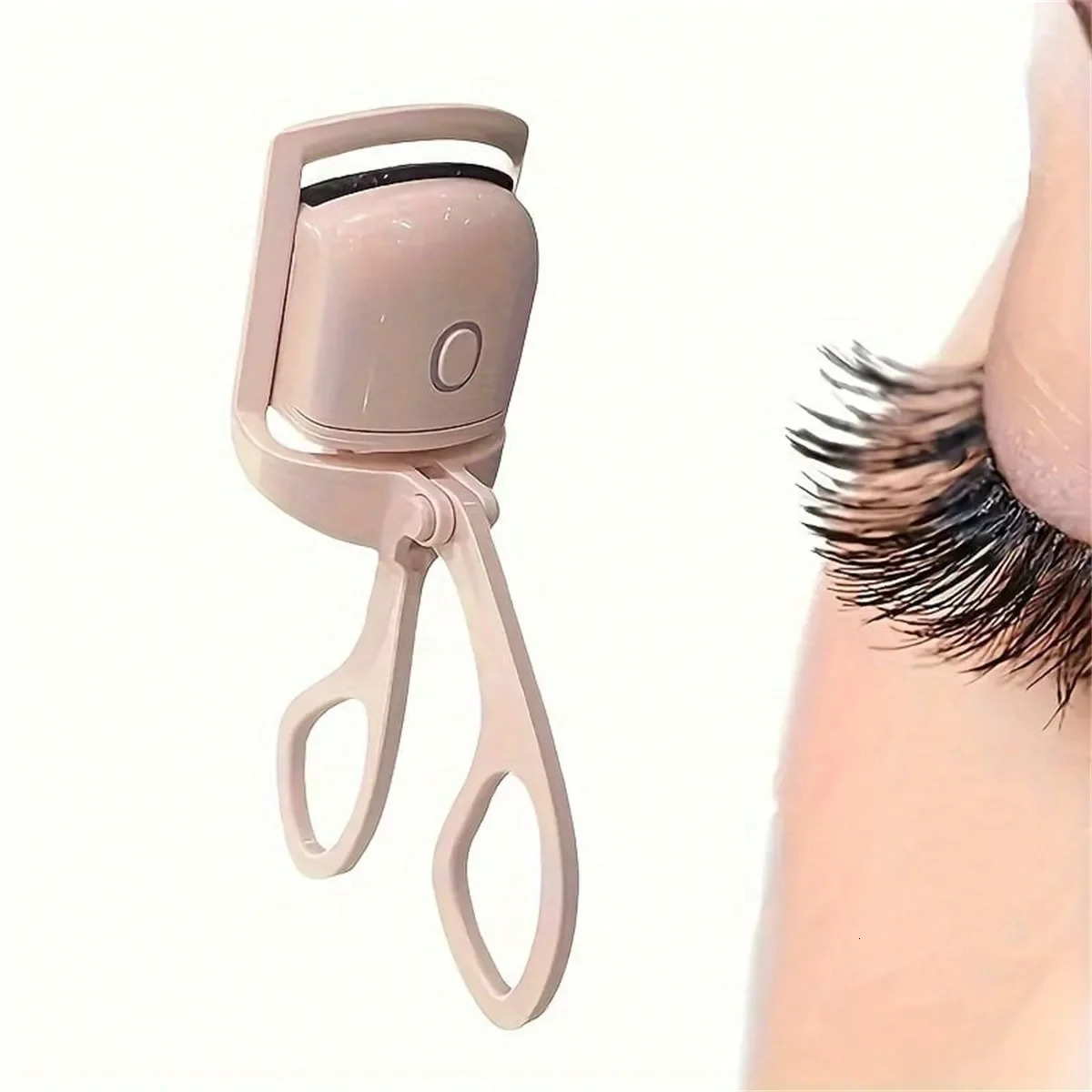 Quick-Heat Heated Eyelash Curler - USB Rechargeable Portable Long-Lasting Lash Curler With Adjustable Temperatures Perfect 250813