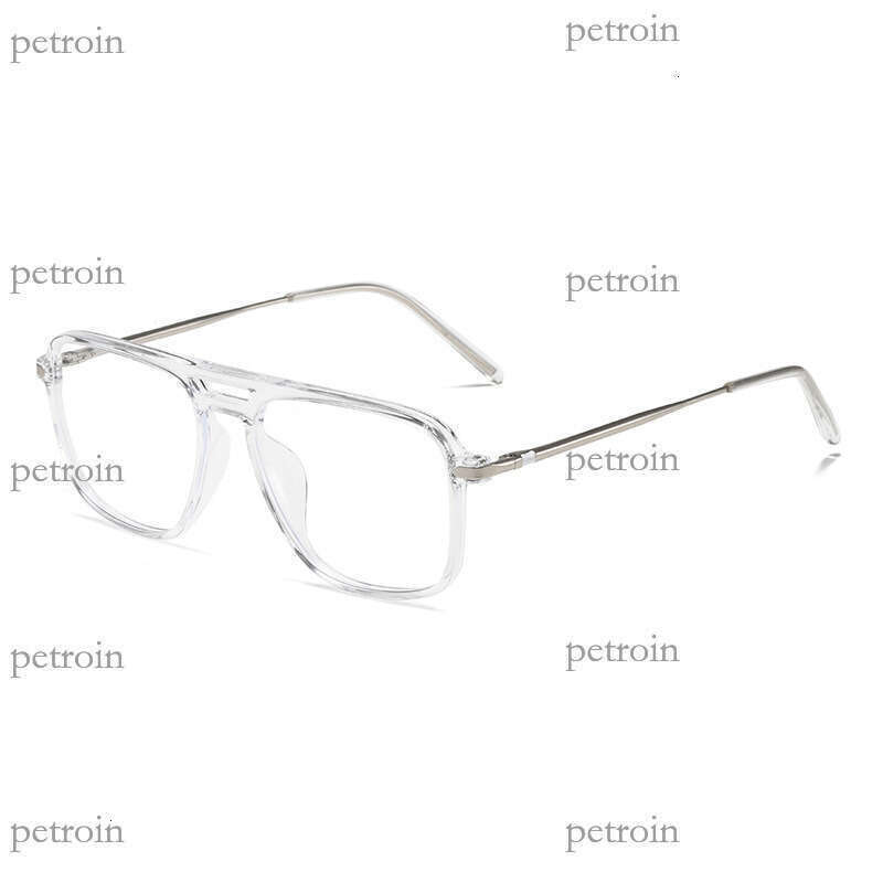 New Trendy Anti-Blue Light TR90 Prescription Glasses Frame with Metal Spring Hinges