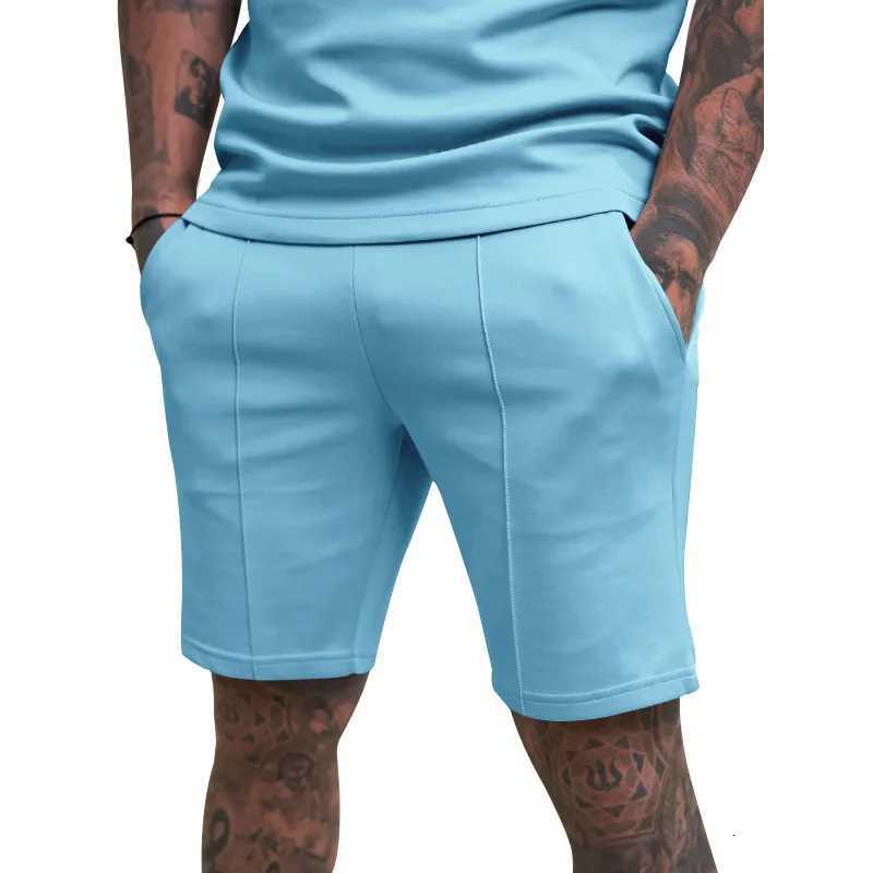 Summer European and American Solid Color Shorts Casual Fitness Sports Pants for Men Y250814