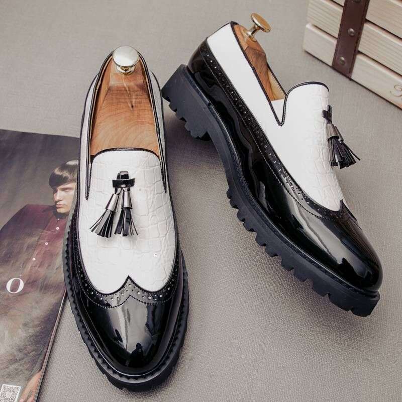 American Style Man Casual Comfortable Fashion Loafers Men Leather Shoes