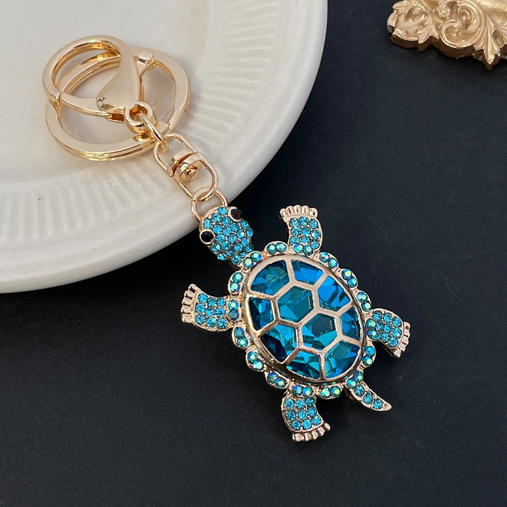 Funny Tortoise Key Ring Womens Bag Keychain Souvenir Gift for Girlfriend Marine Animals 250811