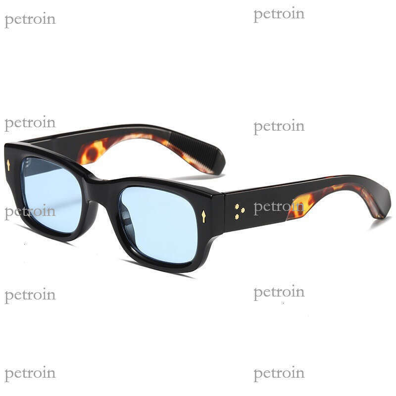 New Square Men's Driving Sunglasses, Unique Women's High-End Cool Street Style Sunglasses Trend