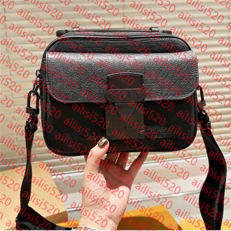 2025 Handbags Men Leather TRIO Messenger Bags Luxury Shoulder Bag Make up Bag Designer Handbag Tote Man's bag backpack