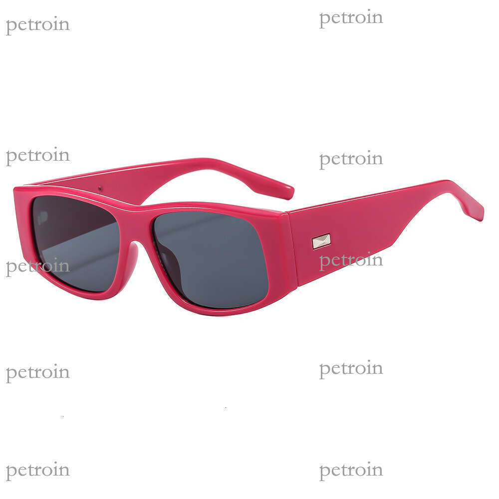 New Square Frame Personality Trendy Versatile Internet Celebrity Same Ins Style UV Protection Sunglasses