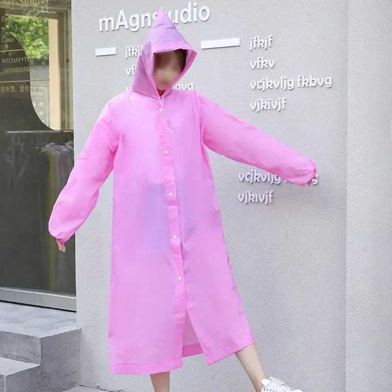 Raincoat Non-disposable Unisex Thickened Waterproof Outdoor Clothing Long Section of Anti-storm Rain Rainwear Y250814