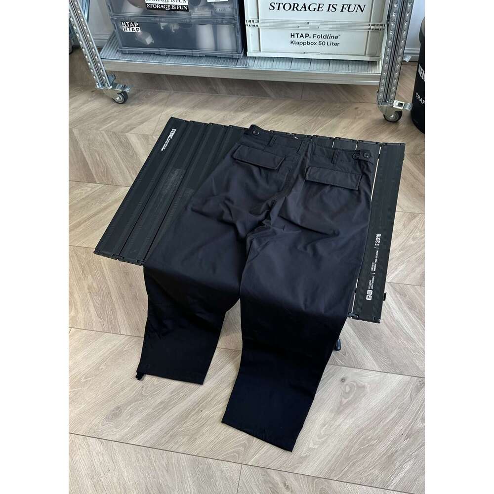 Designer Style U Series No Label Alternative Parachute Cuffed Paratrooper Oversized Casual Long Pants Unisex B5