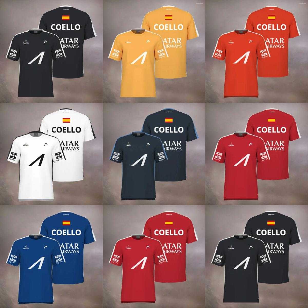 Men's T Shirts Summer Quick Dry Short Sleeve Street Sportwear Breathable Top Padel Sports T-Shirt Women Fitness Tshirt