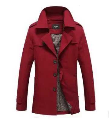 2022 Mens Autumn/Winter Casual Medium-Length Jacket Washing Plus Size Jacket Windbreaker For Cross-Border W250815