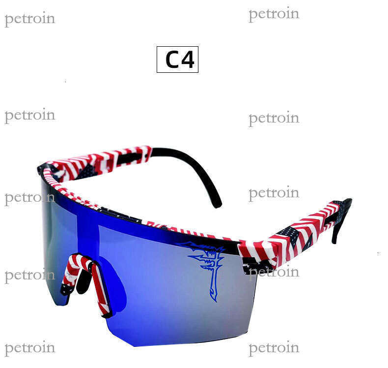 New Avant-Garde Colorful Cycling Windproof Goggles Fashionable Mountaineering Outdoor Sports Sunglasses