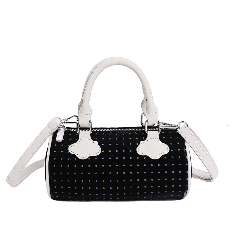 Autumn New Women's Shoulder Bag Fashionable Polka Dot Women's Handbag New Niche Pillow Bag Commuting Bag Autumn New Designer Bag Women'