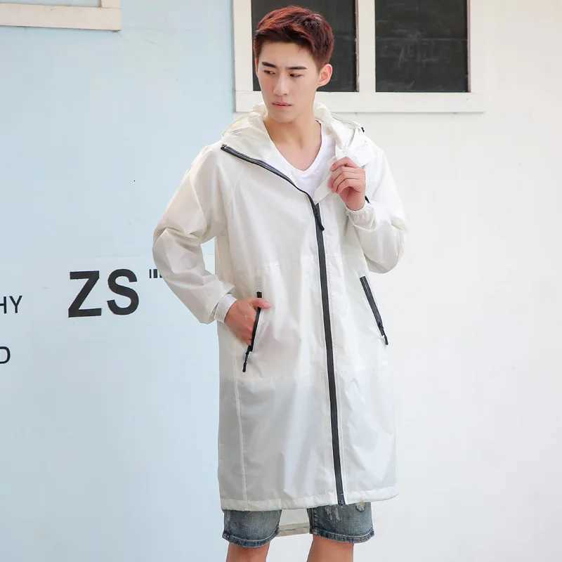 Waterproof Raincoat for Men and Women Portable Poncho Water-Repellent Rain Female K-Way Ladies Raincoat XL Y250814