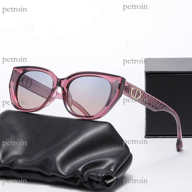 2025 New High-End Cat Eye Polarized Fashionable Wear Show Trendy Sunglasses Glasses
