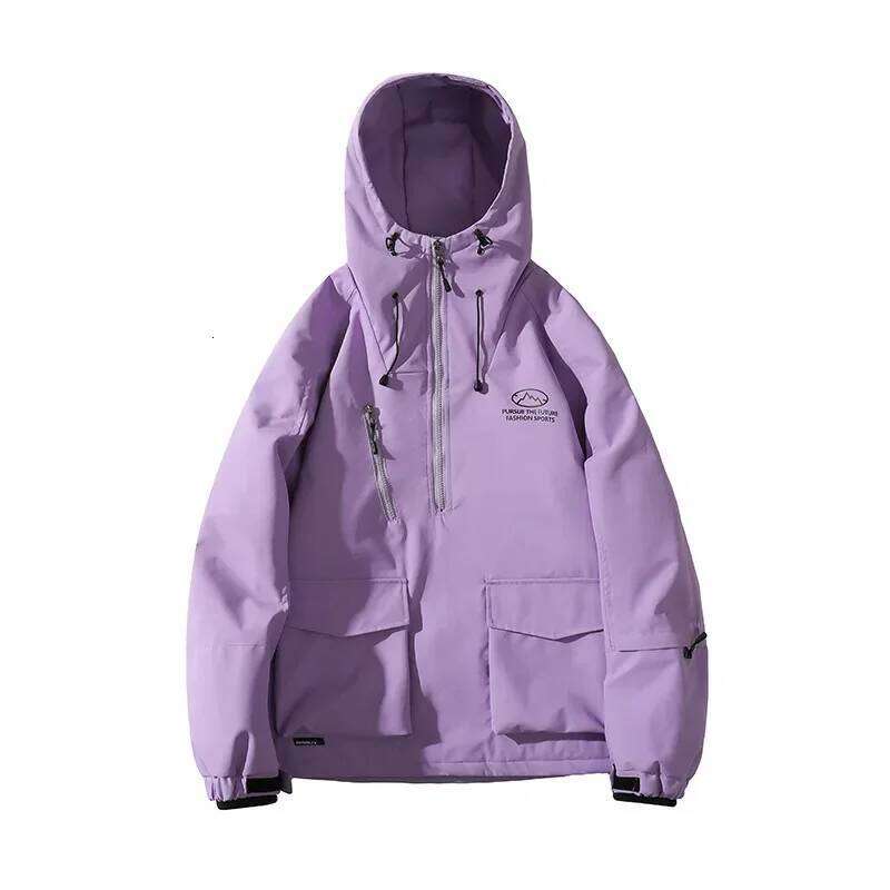 Winter Snowboard Men Women with Thick Cotton and Windproof Ski Suit Set for Outdoor Wear